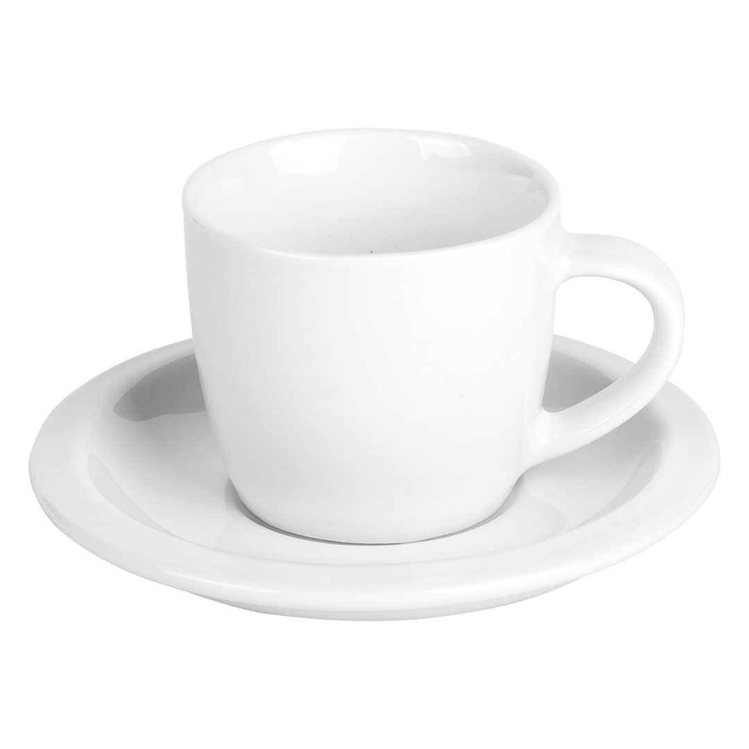 Porcelanska šolja i tacna za "Espresso" kafu, 100 ml